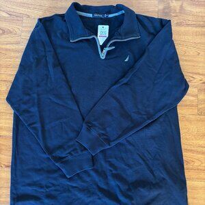 Navy Men's Quarter Zip XXL NWT